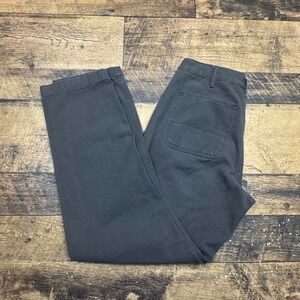 LINE OF TRADE The Foundry Pant Charcoal Grey Canvas Workwear Men's 32x32 (30x30)